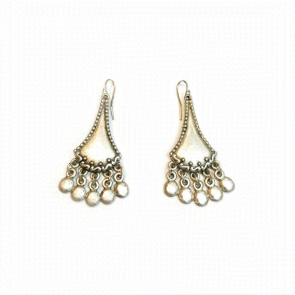 𝅺SILVER boho earrings 💚